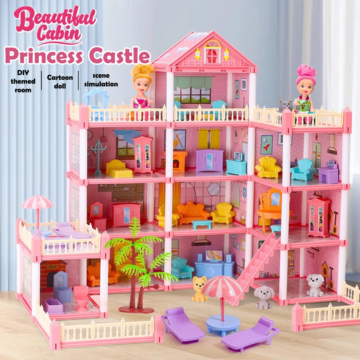 Игровой набор «Кукольный домик – обзор и цена Philodendron Pink Princess