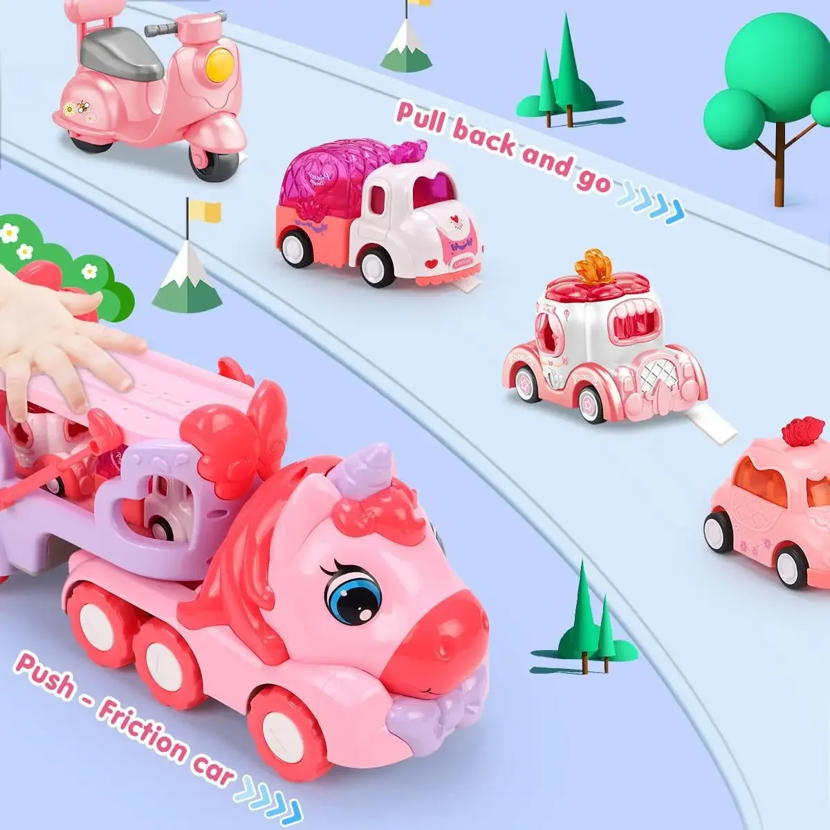 Игрушечный грузовик-транспорте – обзор и цена Philodendron Pink Princess