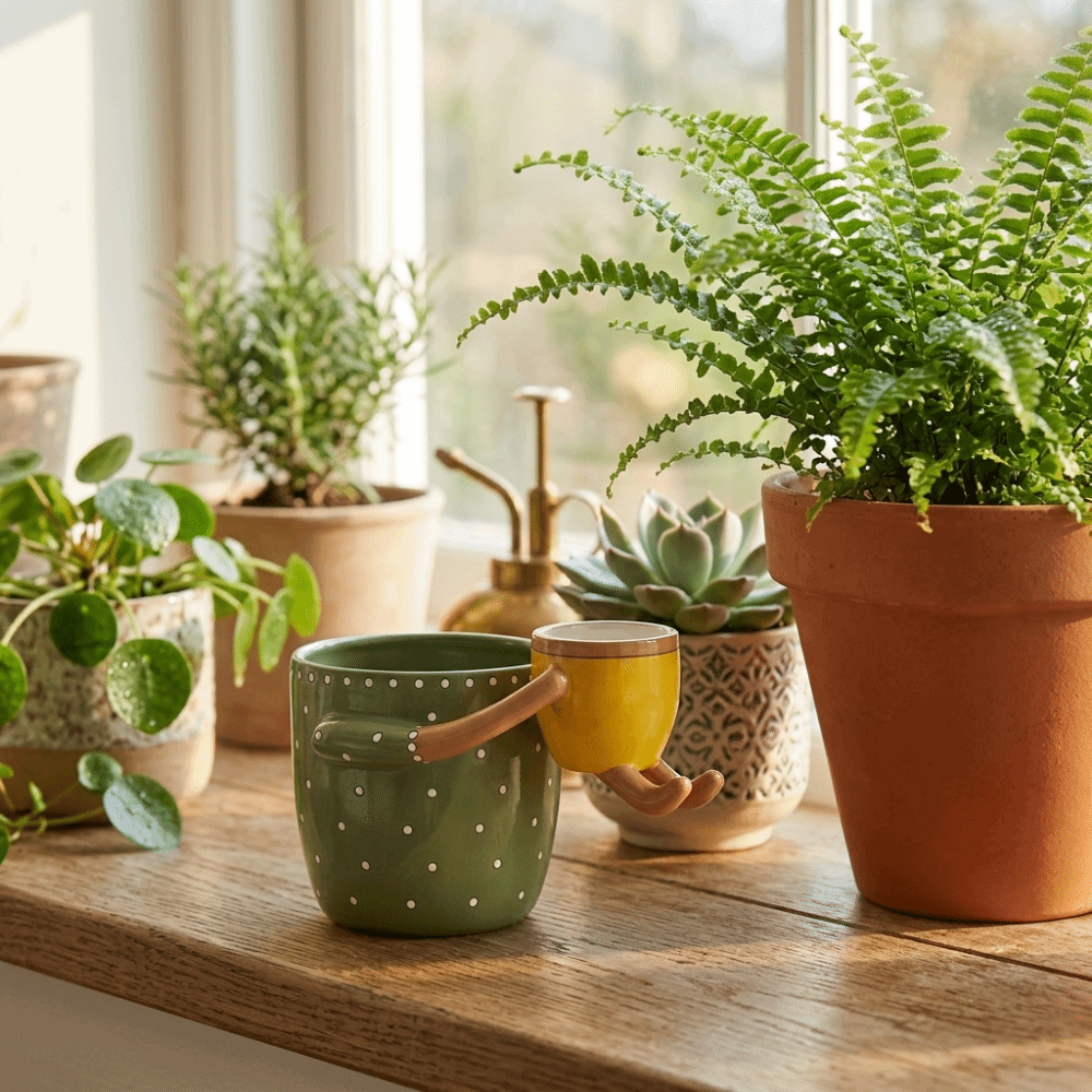 Декоративный цветочный горшок  – обзор и цена Plant Parental