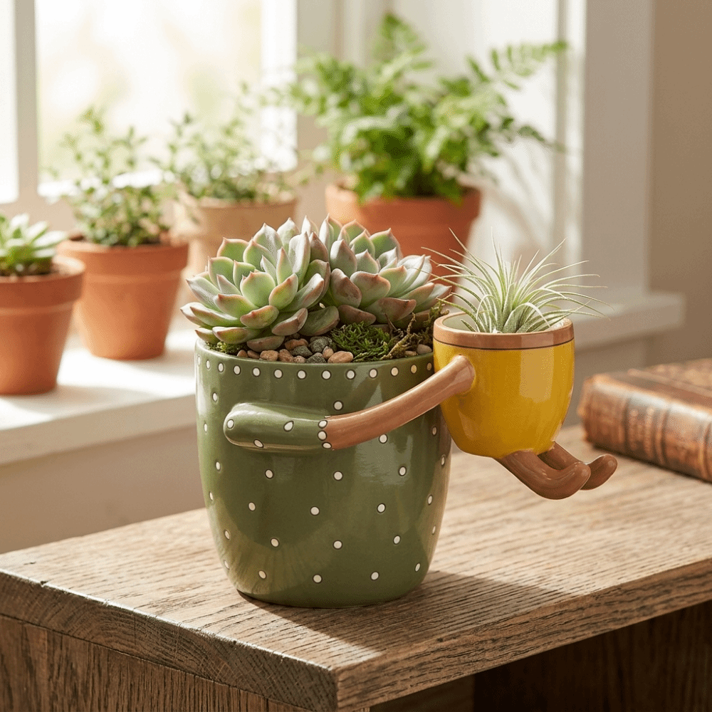 Декоративный цветочный горшок  – обзор и цена Plant Parental